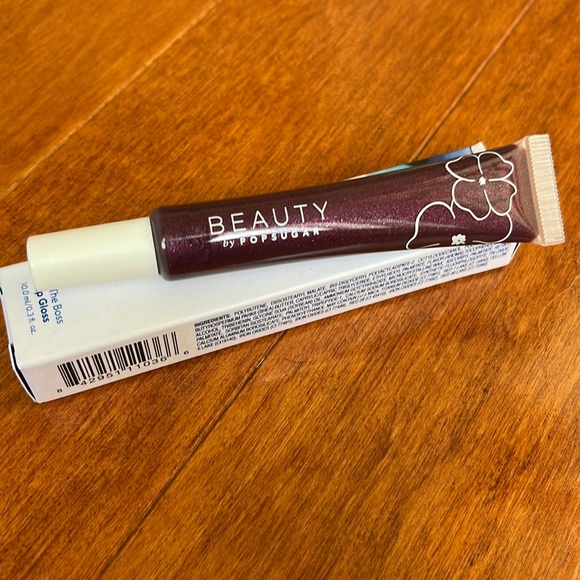 NIB 3 Beauty by PopSugar Be The Boss Lip Gloss 08 Disturbia 0.3 oz - Picture 4 of 8